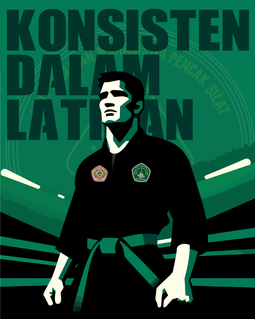 Ilustrasi latihan dengan konsisten: Doc. Kominfo UKM Pagar Nusa