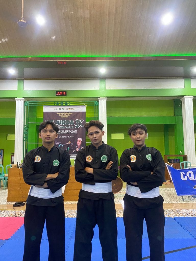 Tim delegasi pagar nusa UIN Walisongo Semarang saat mengikuti Kejurda IX, di Batang, pada Jum'at - Minggu (24-26/1/2024). Doc. Pribadi.